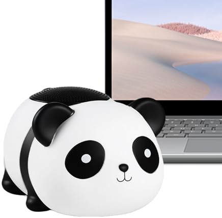 Generico Altoparlante Wireless Portatile - Altoparlante Portatile con Statua Panda - Gadget da Collezione con Autonomia Prolungata per Bambini, Ragazzi e Adulti – Utilizzo in Casa, Viaggi e