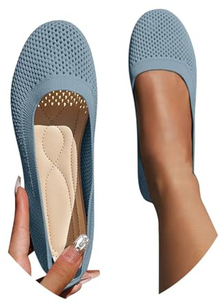 Chaussures traditionnelles pour femme - Ballerines confortables - Ballerines orthopédiques - Chaussures d'été plates - Chaussures d'été plates - Chaussures traditionnelles - Chaussures de danse