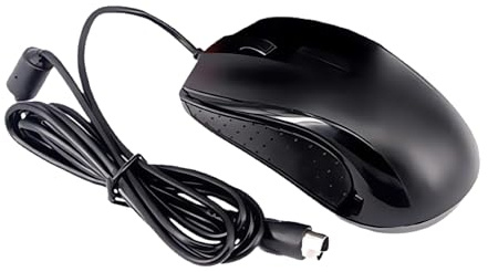 WKabnkn Suivi de précision filaire, 800 dpi, roue de capteurs optiques, design anti-interférence, port USB PS2s pour plusieurs surfaces, design CAO de bureau