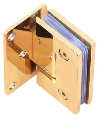 Bisagras para mamparas de ducha Abrazadera de acero inoxidable for puerta baño, bisagra, for
