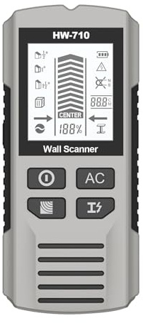 Pinpointer del rivelatore metallico, rilevatore metallico tenuto a mano | Display LCD e rilevatore di metalli portatili audio | Scanner murale multiuso, scanner di sicurezza ad alta sensibilità per ca