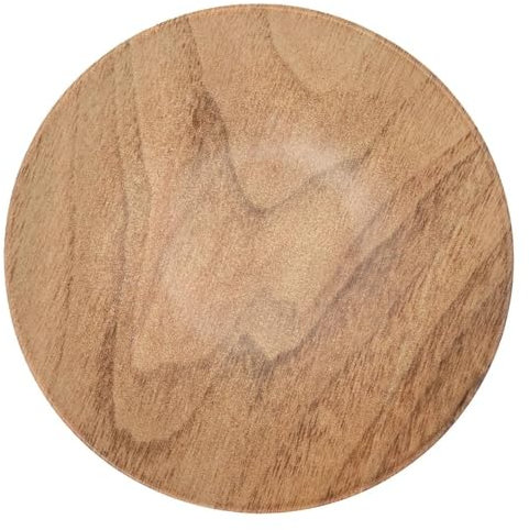 Secret de gourmet Assiette Creuse Design Bois Mood - Diam. 20 cm - Marron