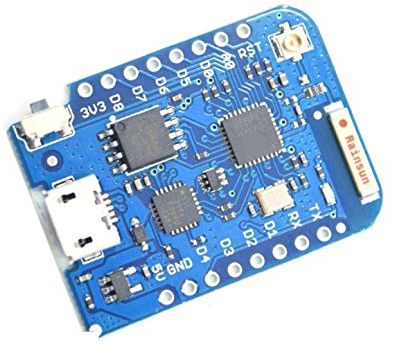 TECNOIOT 1 unidad WEMOS Pro - 16M Bytes externer Antennenanschluss ESP8266 WiFi Board