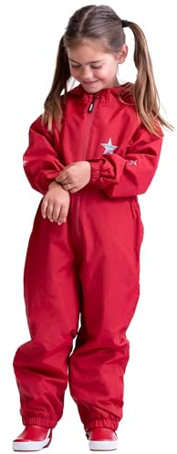 BMS® BabyTodds, wasserdichter Regenanzug für Kinder, idealer Overall | 100% wasserdicht, besonders atmungsaktiv dank SoftLan,Oeko-Tex, strapazierfähig, langlebig für Mädchen, Jungen