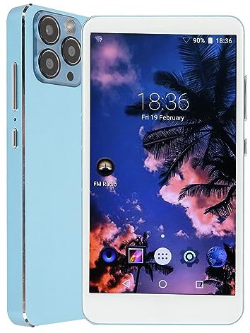 Septpenta Lettore MP4, Schermo Full Touch HD da 5, 0 Pollici con 16 Milioni di Colori, ROM da 1 GB RAM 8 GB, Walkman Portatile con Audio Hi Fi e Funzione Foto per Goderti la Gioia Della Musica(Blu)