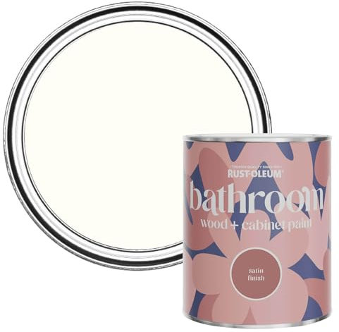 Rust-Oleum Pink Moisture Resistant Bathroom Wood & Cabinet Paint In Satin Finish - Sweet Nothing 750ml