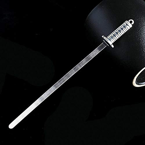 Haarschmuck, Vintage-Haarstäbchen, Schwert-Haarnadel, chinesische Haarstäbchen aus S925-Silber, neutrale Gothic-Haarstäbchen, Haarknoten-Accessoires, Schmuck for Männer, Mädchen, Frauen