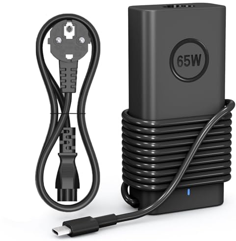 Caricatore Dell USB C 65W per XPS 12 13 9250 9350 9345 9360 9370 9380 9440