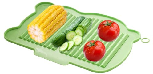 Tappetino per Asciugapiatti in Silicone,Tappetini Scolapiatti in Silicone per Piano Cucina | Protezione Piano Lavoro Riutilizzabile Scolastoviglie per Utensili Stoviglie Alimenti