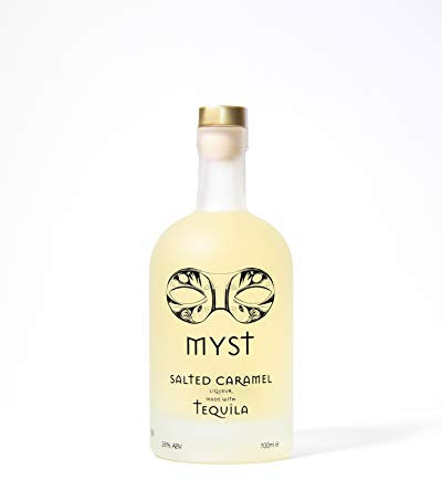 MYST Salted Caramel Tequila Liqueur - 70cl Flavoured Tequila Gifts - Salted Caramel Drink - 26% ABV Liqueur – SHOOT, SHAKE, SIP