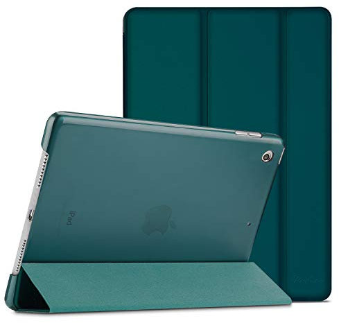 ProCase Hülle für iPad 9./8./7. Generation 10,2 Zoll 2021 2020 2019, Schutzhülle Smart Case Cover Kompatibel mit iPad 9/8/7 -Emerald