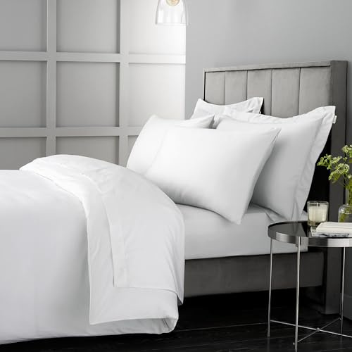 Bianca 400TC Cotton Sateen King Duvet Set White