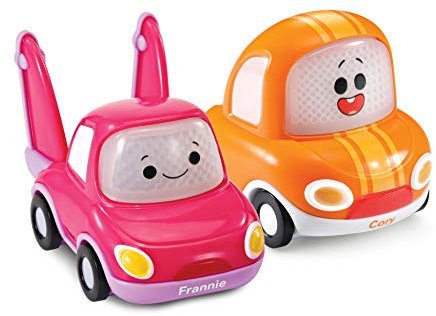 VTech Tut Tut Bolides Cory Carson Cory et Frannie Mini Duo Véhicule pour Enfants à partir de 2 Ans