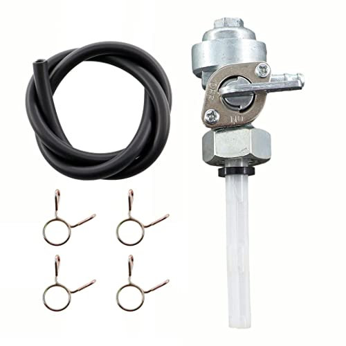 MCHNIC Kraftstoffhahn Benzinhahn Universell Tank M16x1,5 für Güde GSE 2701 Einhell STE2500 3500 5500 Honda Herkules Stanley Scheppach usw.