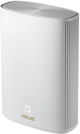 ASUS ZenWiFi AX Hybrid Powerline Mesh WiFi 6 System (XP4)1PK - Whole Home Coverage up to 2,750 Sq.Ft. & 3+ Rooms for Thick Walls, AiMesh, Free Lifetime Security, Easy Setup, HomePlug AV2 MIMO Standard