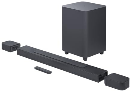 JBL Bar 700: 5.1-Channel soundbar with Detachable Surround Speakers and Dolby Atmos®, Black