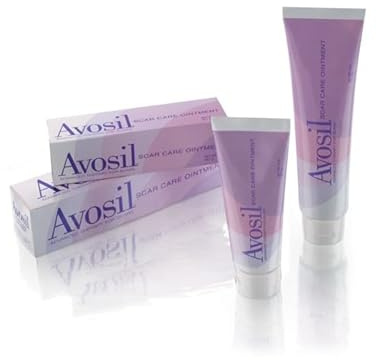 Avosil Intensive Scar Cream, Formulated with Next Generation Polymer Technology, for Old & New Scars, Surgical Scars, and Burns, Fades Discoloration, Soothes Itchy and Irritated Scars (4 oz)