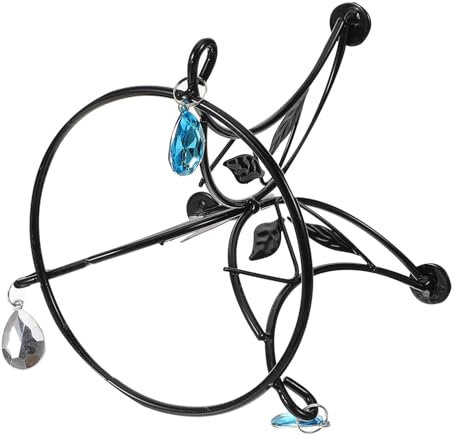 POPETPOP Kreativer Kristallkugel- Eleganter Metallständer Für Glaskugeln Und Kleine Vasen Vielseitiger Display-ständer Für Zuhause Und Büro Schickes Deko-Element Ohne Platte