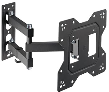 conecto Wandhalterung TV Monitor schwenkbar neigbar VESA 200x200 | TV Wandhalterung Halterung Halter schwenkbar neigbar, 23–43 Zoll, für LCD LED OLED Curved TV bis 30kg