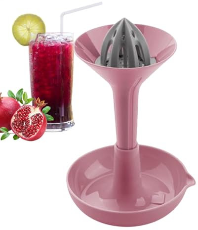 LearnLyrics Spremiagrumi manuale, spremiagrumi, spremiagrumi arancione rimovibile con beccuccio facile spremiarancio multifunzionale, strumento da cucina per casa, studio, ristorante,