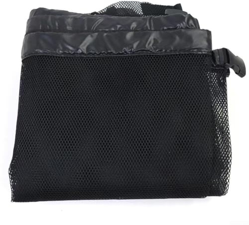 Swimming Pool Toy Storage Mesh Bag with Adjustable Shoulder Straps and Strong Mesh Fabric, Hanging Organizer for Pool Floats and Accessories