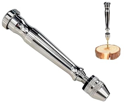 1 mini portabrocas manuales de aluminio para brocas Twsit de 0,3 a 3,9 mm