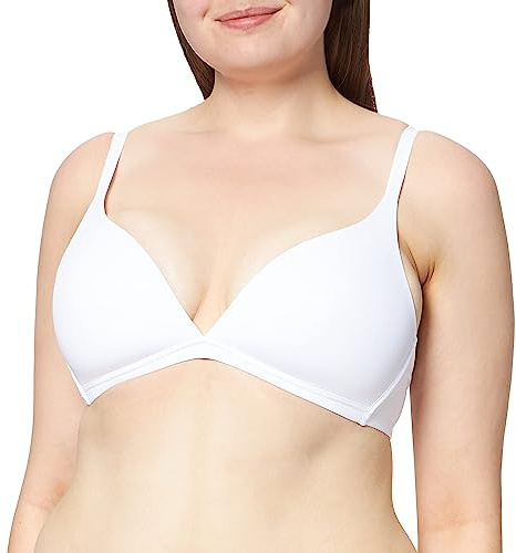 Calida Eco Sense triangel-BH för kvinnor, Vit, 70A
