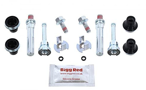 Bigg Red - Bremssattel Schrauben Schieber Führung Set - Kompatibel Nissan, Opel/Opel, Renault, Peugeot