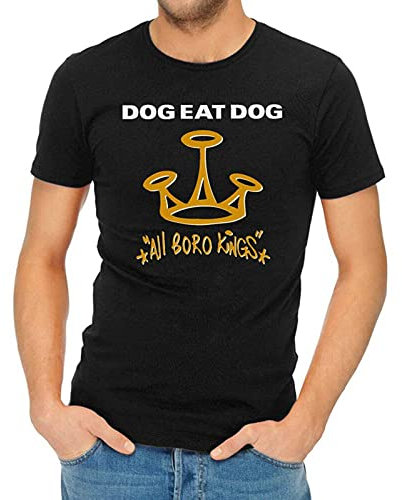 Men's Dog Eat Dog All Boro Kings 1994 Album Cover T-Shirt Black S