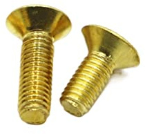 2-5 Stück DIN7991 Messing Flachsechskant Innensechskant Senkkopfschrauben Schrauben M3 M4 M5 M6 M8 (Color : 5mm_M3 5pcs)