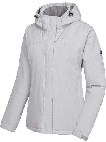 Little Donkey Andy Damen wasserdichte Regenjacke Leichte atmungsaktivem Regenjacke für Outdoor-Windbreaker zum Wandern