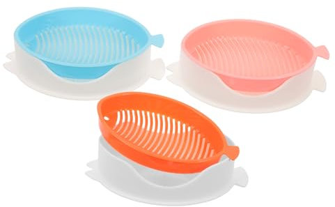 BESPORTBLE 3 STK Katzengras-pflanzkasten Im Topf Kleine Katzenpflanzer Selbstbewässerndes Katzengras-Set Tragbarer Katzengraspflanzer Hydroponik Die Faulen Plastik