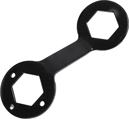 HOOLRZI Chiave inglese grande per la manutenzione della lavatrice, utensili manuali utilizzati per rimuovere la frizione, grande dado da 5 mm, in acciaio ispessito durevole