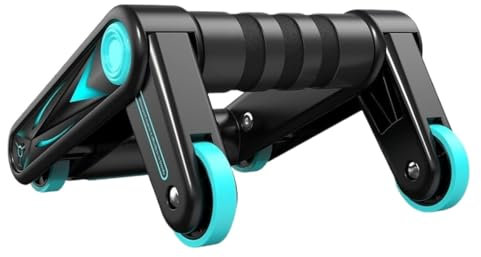 Bauchroller Bauchtrainer Tragbares, Multifunktionales, Faltbares Push-Up-Bar-Bauchmuskeltrainingsgerät Für Das Krafttraining Der Bauchmuskulatur Bauchmuskeltrainer