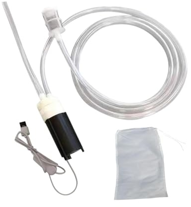LOVIVER USB Elektrische Weinpumpe Brew Siphon Pumpe mit Schlauch Siphon Pumpe Rohr Schlauch Kompakte Haushalts Brew Ausrüstung, 2.5 M