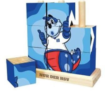 HSV Hermann Hambourg SV Jeu d'images en bois