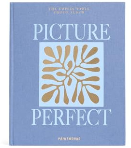 Printworks Fotoalbum aus Stoff, 28 x 21 cm, 30 Seiten, Blau