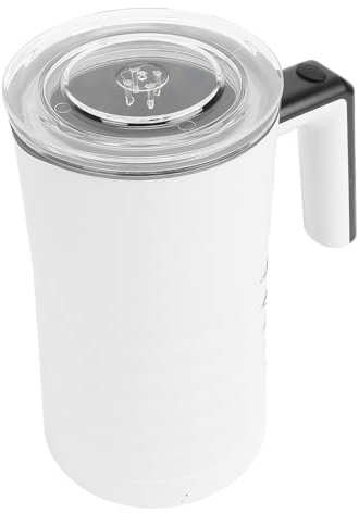 Espumador y Vaporizador de Leche Eléctrico, Motor Silencioso, Revestimiento Antiadherente, Gran Idea para un Regalo, Espuma Cremosa de Leche Fría o Caliente sin Esfuerzo