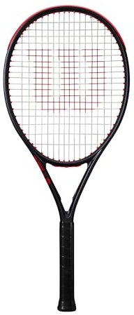Wilson Clash 26 V3 Tennis Racket, 25, Schwarz