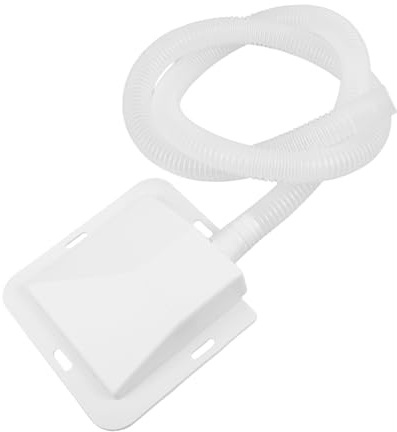 Bestyash Vaschetta Raccogli Gocce Condizionatore Con Tubo Flessibile 1 Metro Vassoio Di Scarico Acqua in Plastica Accessorio Universale Per Condensazione Ac Facile Installazione E Design Antigoccia