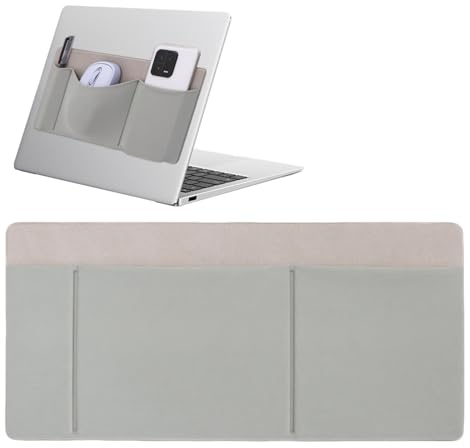 Palaufr Porta Hard Disk Esterno - Borsa Tasche Con Gestione Cavi | Organizzatore Hub Autoadesivo per Archiviazione di Cavi, Batterie, Telefoni e Carte per Viaggio, Lavoro e Casa