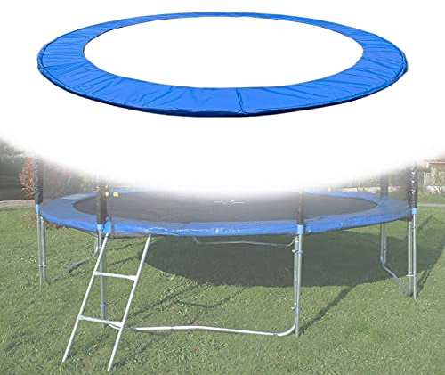 APJJ Randabdeckung Trampolin 305 366 183 244 400 cm, Outdoor Trampolin Umrandung Ersatzteile, RundenTrampolin ZubehöR 305, 3-Lagige Verdickung 10mm, Anti-Uv,396cm