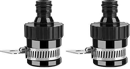 Adattatore Rubinetto,Connettore rubinetto universale, adattatore per tubo da giardino accessorio connettore riutilizzabile, utilizzato per il giardinaggio e la pulizia autolavaggio (2 pz)