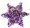gemshan 1lb Natural Amethyst Drumed Chips - Irregular Small Drumed Healing Gemstone, No Holes, Mini Shotstone Crystal Splitter