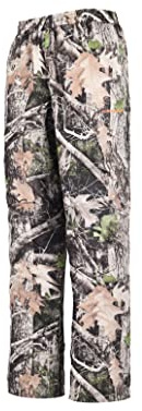 Acme Projects Men's Waterproof Rain Pants, Lightweight Breathable Over Pants, 10,000mm Seam-Sealed Rain Gear for Hiking, Golf, Fishing, Cycling, Black
