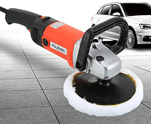 OUSIKA Máquina de Pulido de Belleza for Coche eléctrico, máquina de Encerado, máquina de Sellado de Esmalte, pulidora de reparación de Suelo de baldosas de mármol for el hogar, 1400W Pulidoras