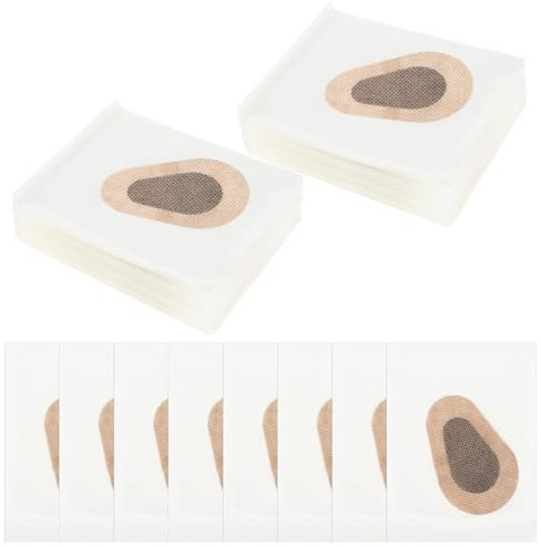 40pcs Adhesive Eye Patches Disposable Eye Pad for Kids and Adults Light Blocking Bandages with Lazy Amblyopia Eyes(Skin Color)