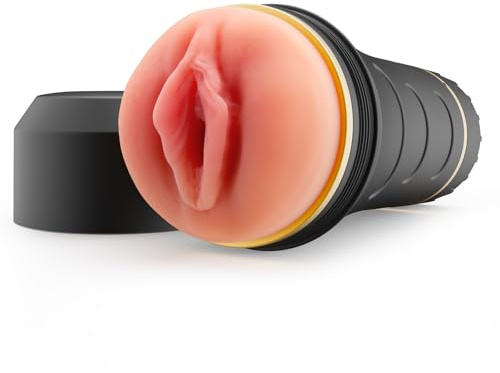 Tracy’s Dog Sex Toys for Men, Realistic Male Masturbator with Twist Top to Customize Tightness, Lifelike Pocket Pussy Stroker for Men Masturbation, Soft and Fleshy Penis Training Adult Toy