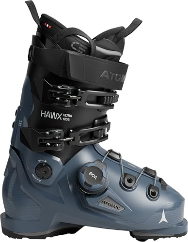 Atomic HAWX Ultra 120 S BOA - Scarponi da sci da uomo, colore: Glacier/Black, 28/28.5
