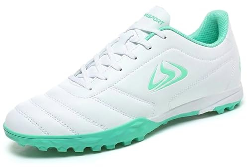 Botas de Fútbol para Niños Ligeras y Resistentes – Zapatillas de Fútbol Sala Infantiles con Tacos Bajos para Entrenamiento en Césped Artificial